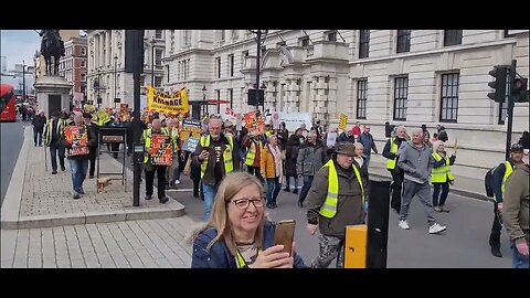 Horses taking back ulez protest #horseguardsparade