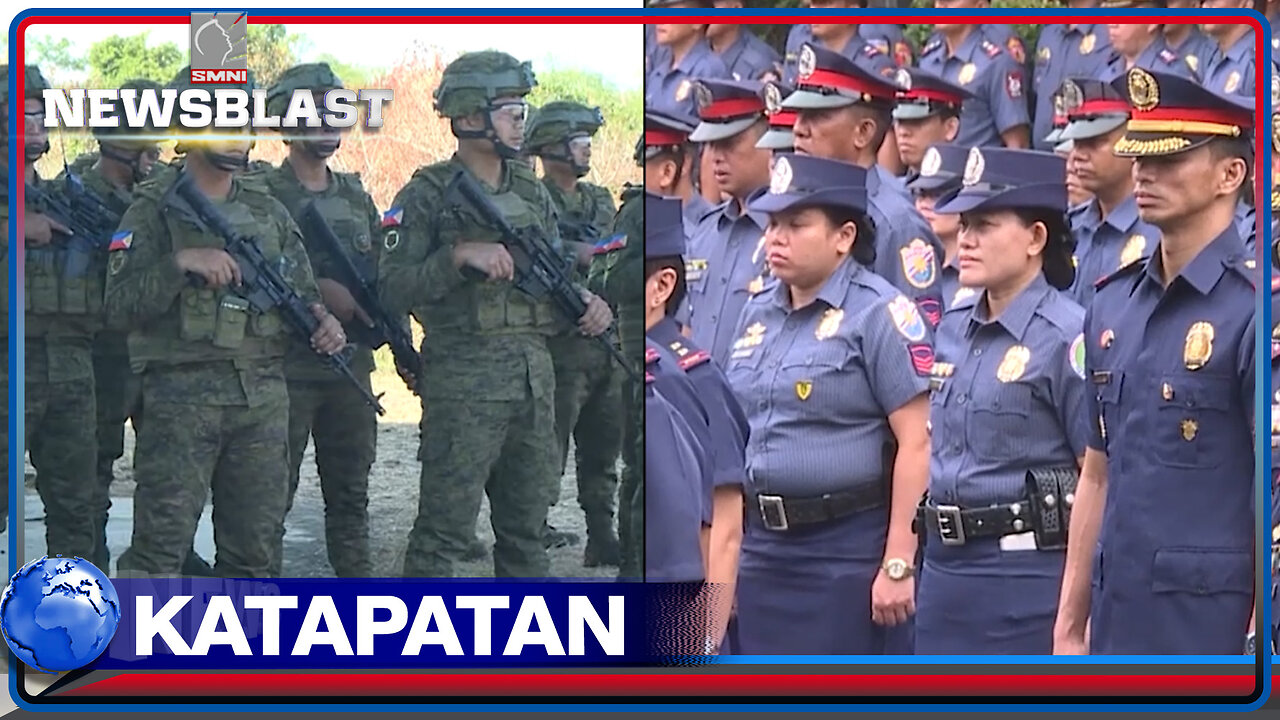 AFP at PNP, muling tiniyak ang kanilang katapatan sa gobyerno ng Pilipinas