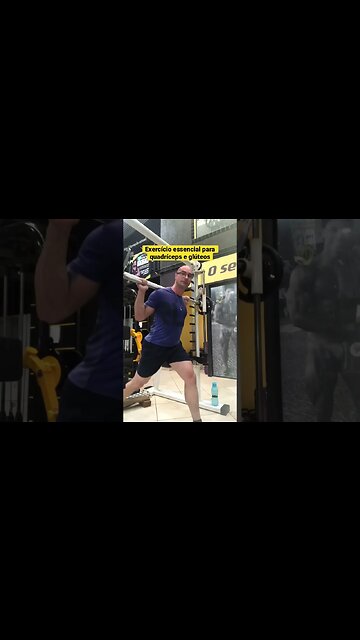 Afundo: um ótimo exercício para construir quadríceps e glúteos poderosos #shorts
