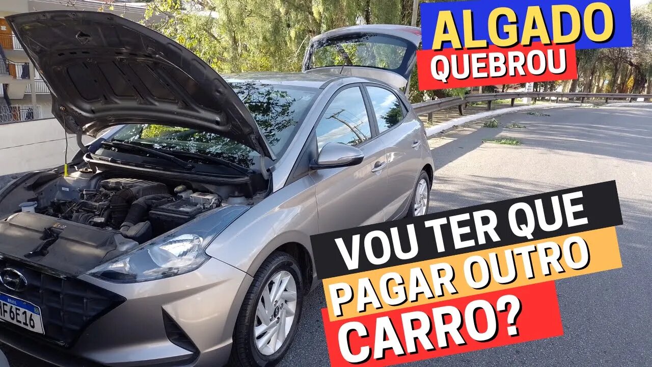 Deu Ruim! ALUGUEI UM CARRO SEM AVISAR QUE ERA PARA TRABALHAR DE UBER E O CARRO QUEBROU