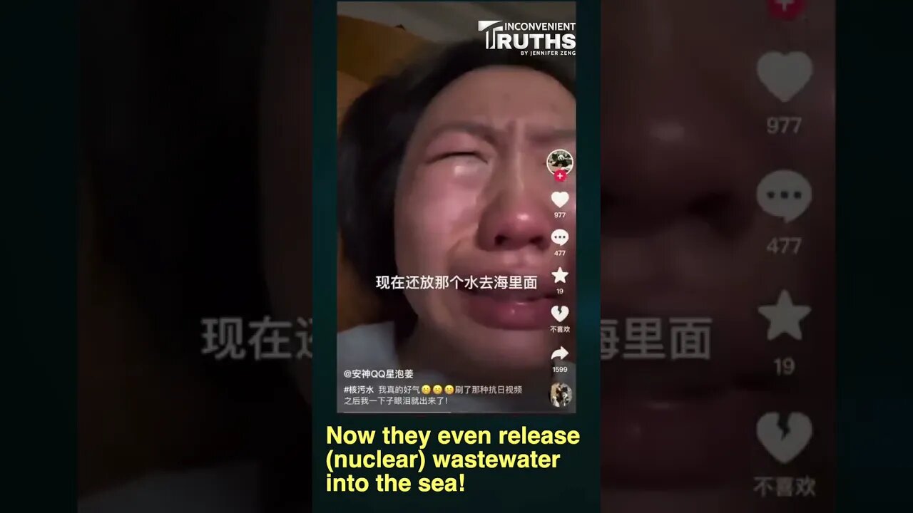 Chinese Woman's Profound Grief Amid Japan's Fukushima Nuclear Wastewater Release