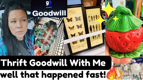 lost my marbles, thrifting goodwill for home decor