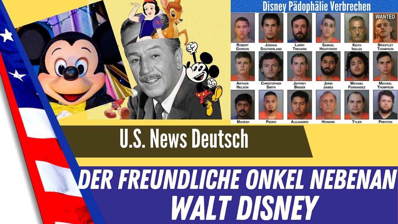 Walt Disney - der pädophile Onkel von nebenan.