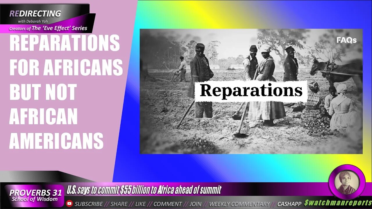 U.S. to give $55 billion to Africa but what about African Americans?