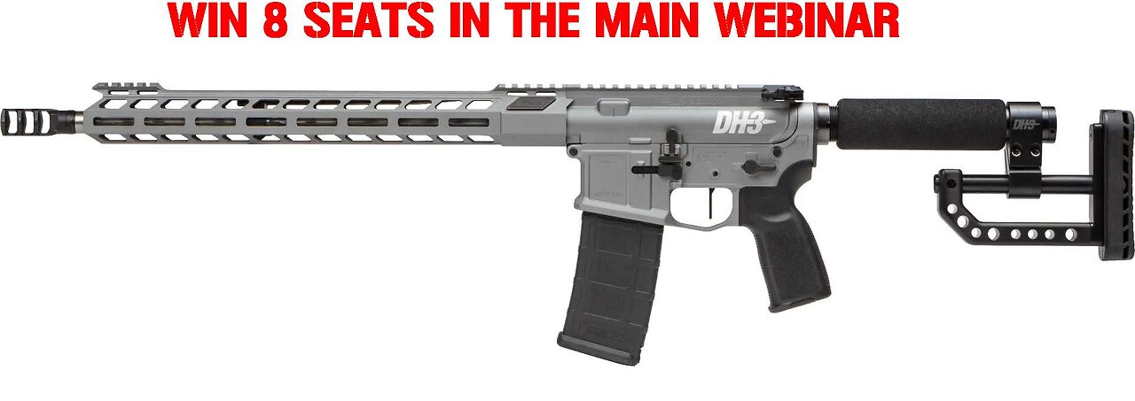 SIG SAUER SIGM400 SDI DH3 MINI #3 FOR 8 SEATS IN THE MAIN WEBINAR