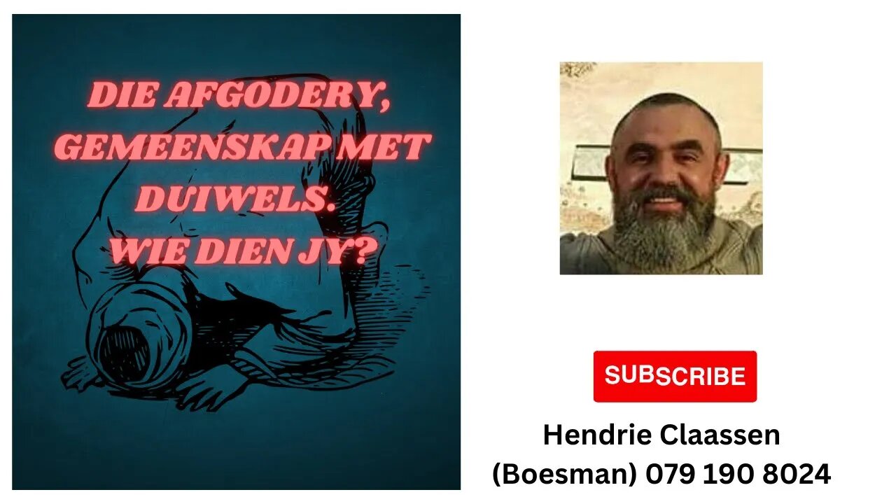 DIE AFGODERY, GEMEENSKAP MET DUIWELS WIE DIEN JY - DAAGLIKSE WOORD BEDIENING