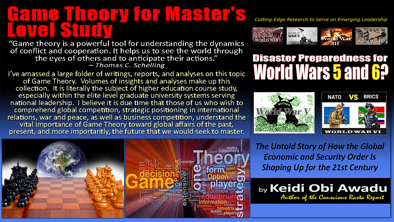 Game Theory for Master's Level Study