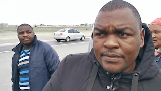 SOUTH AFRICA - Cape Town - Mfuleni residents claim new Forest Village housing allocation is fraudulent (video) (UDs)