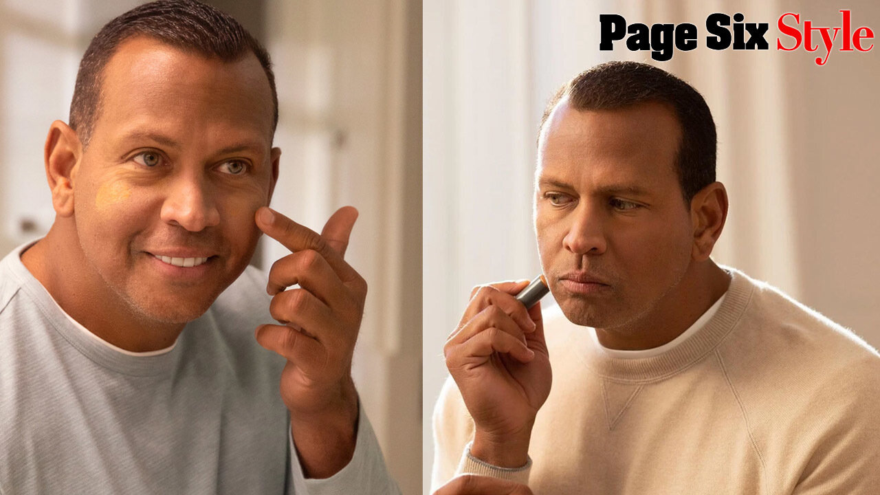 Alex Rodriguez launches makeup for men