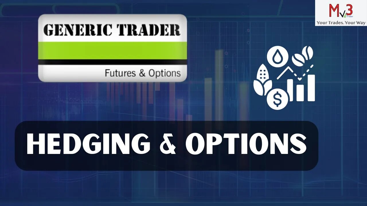 Generic Trader Setup for Hedging Commodities Options and Trading