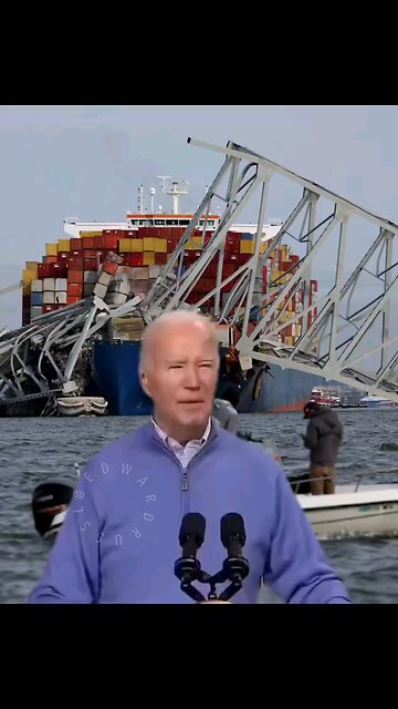 Biden makes remarks on the Baltimore bridge collapse