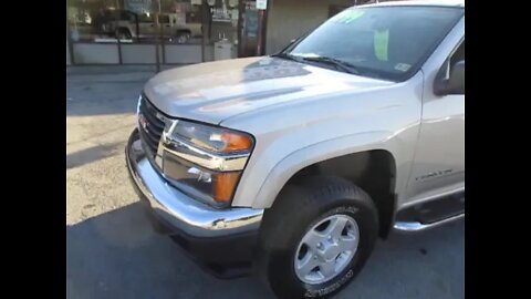 2005 GMC CANYON SLE BASE 4 DOOR CREW 4X4