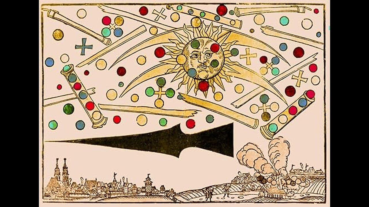 Alien 👽 UFO Battle Over Germany 🇩🇪 Depicted In 1561