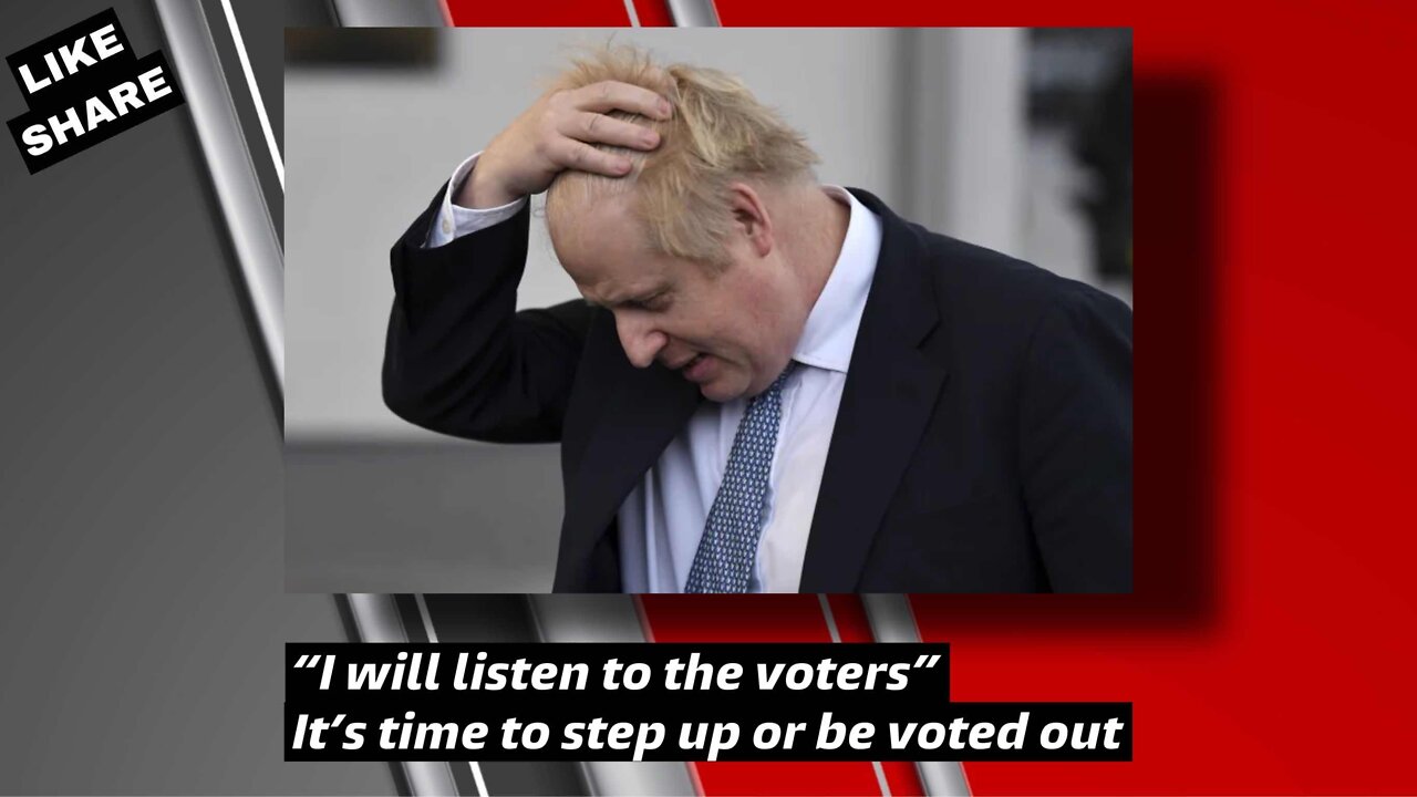 “I will listen to the voters” - It’s time to step up or be voted out