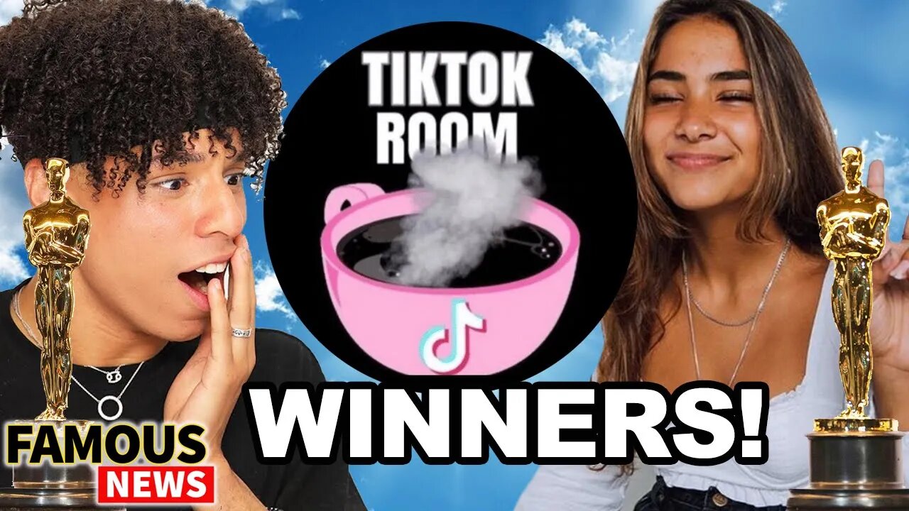 Tik Tok Room Award Winners, Larray & Sienna Gomez Steal The Show | Famous News