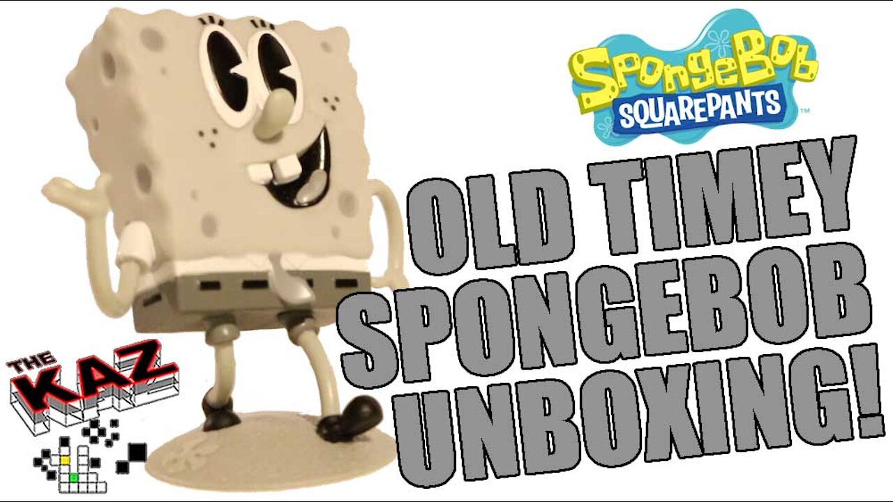 Old Timey Spongebob Squarepants Unboxing