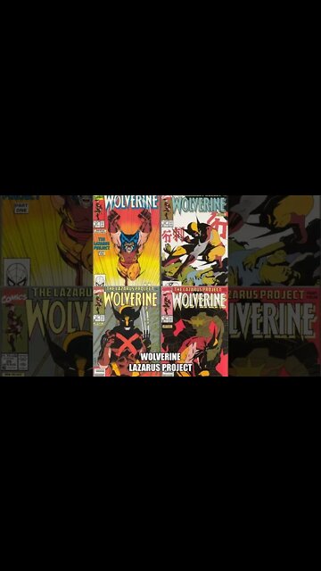 Wolverine "Lazarus Project" Covers