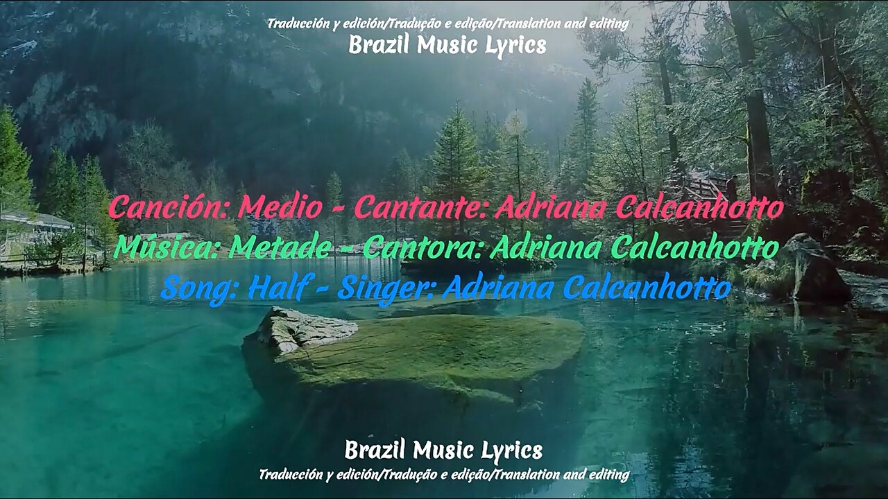 Brazil Music: Half - Singer: Adriana Calcanhotto