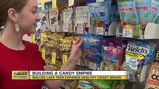 Walled lake teen expands healthy candy brand
