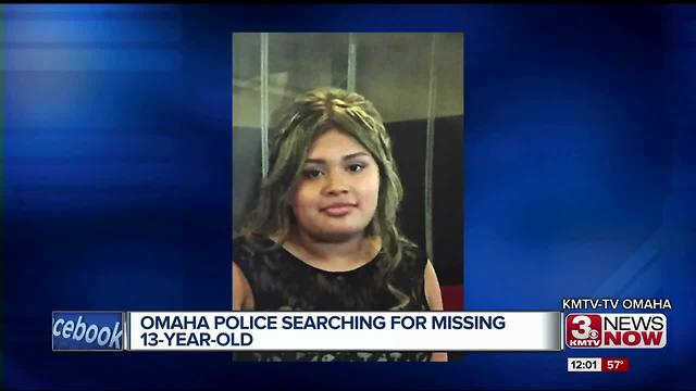 Omaha Police searching for missing teen