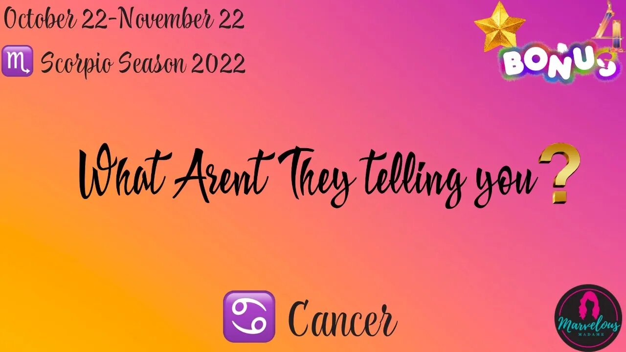 ♋️ Cancer:They're coming in transformed with apologies, love & committment; expect major level up!