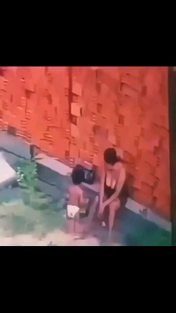 Heroine: Badass super mom rushes to protect her child from a wall of falling bricks.