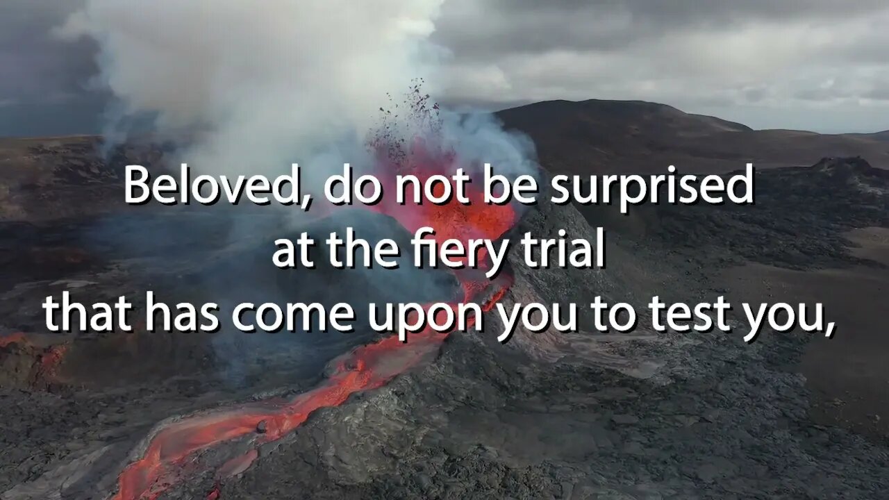 First Peter Chapter Four - Instrumental [Lyric Video] - The Bible Song