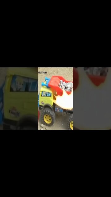 Mainan anak anak eskavator video short