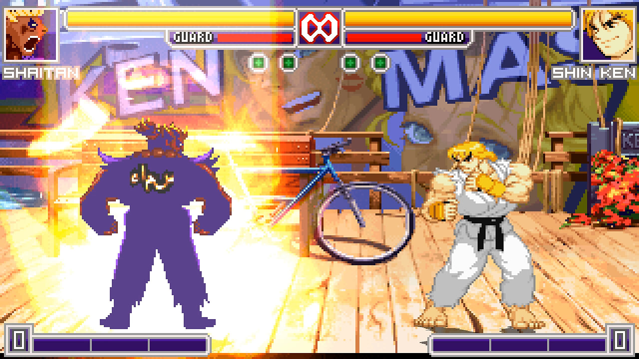 MUGEN - Shaitan vs. Shin Ken - Download