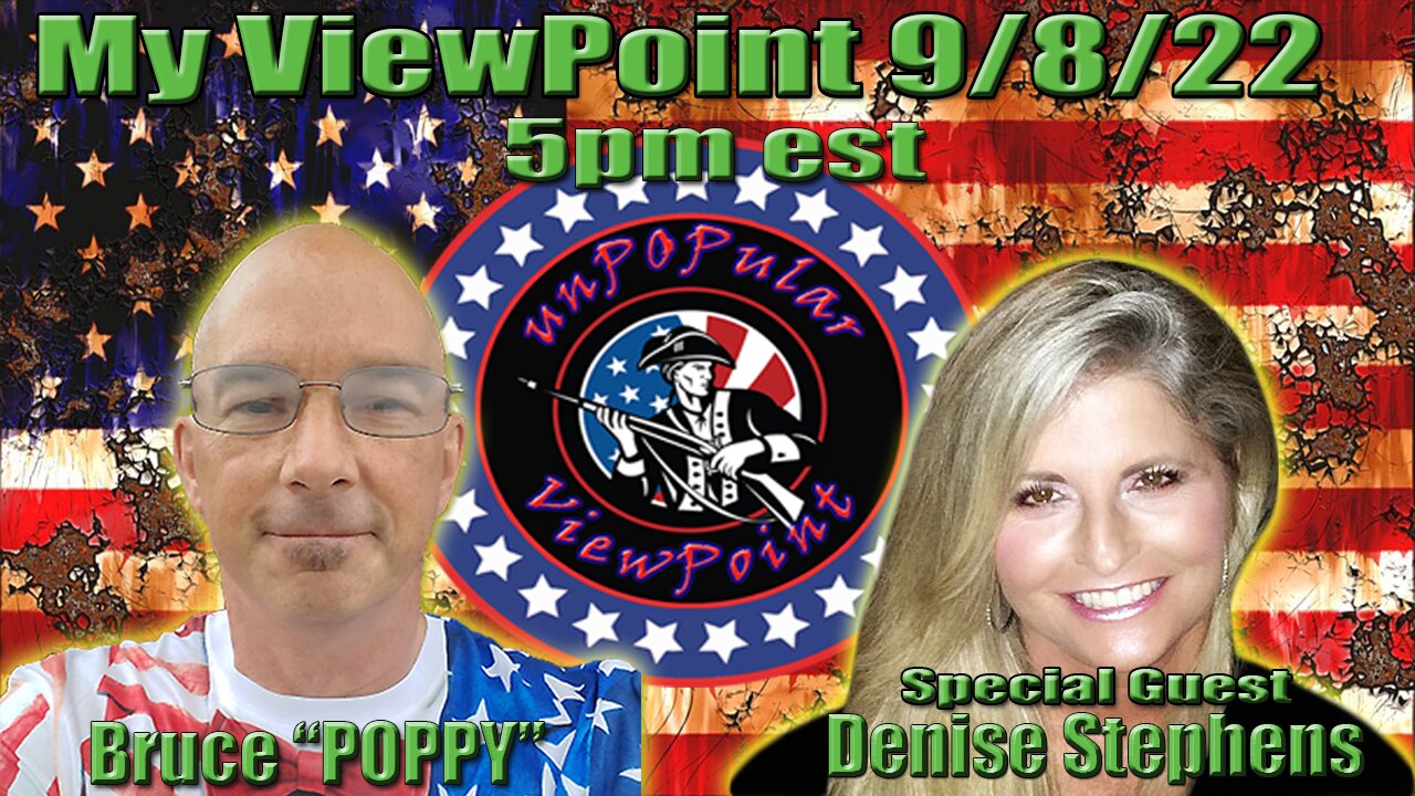 Live with Denise Stephens 9/8/22 @ 5pm est