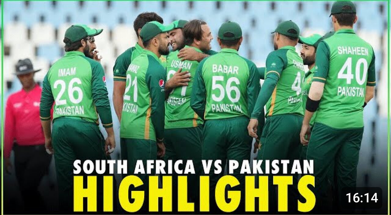 Pakistan Vs South Africa Match Highlights