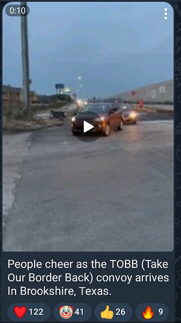 News Shorts: Border Convoy Arrives in Texas