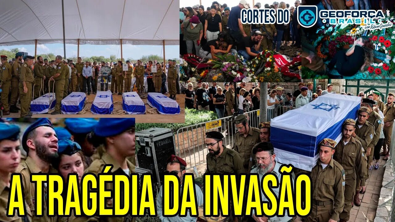 A TR4G3D14 da Invasão em Gaza | ✂️Cortes do Geoforça