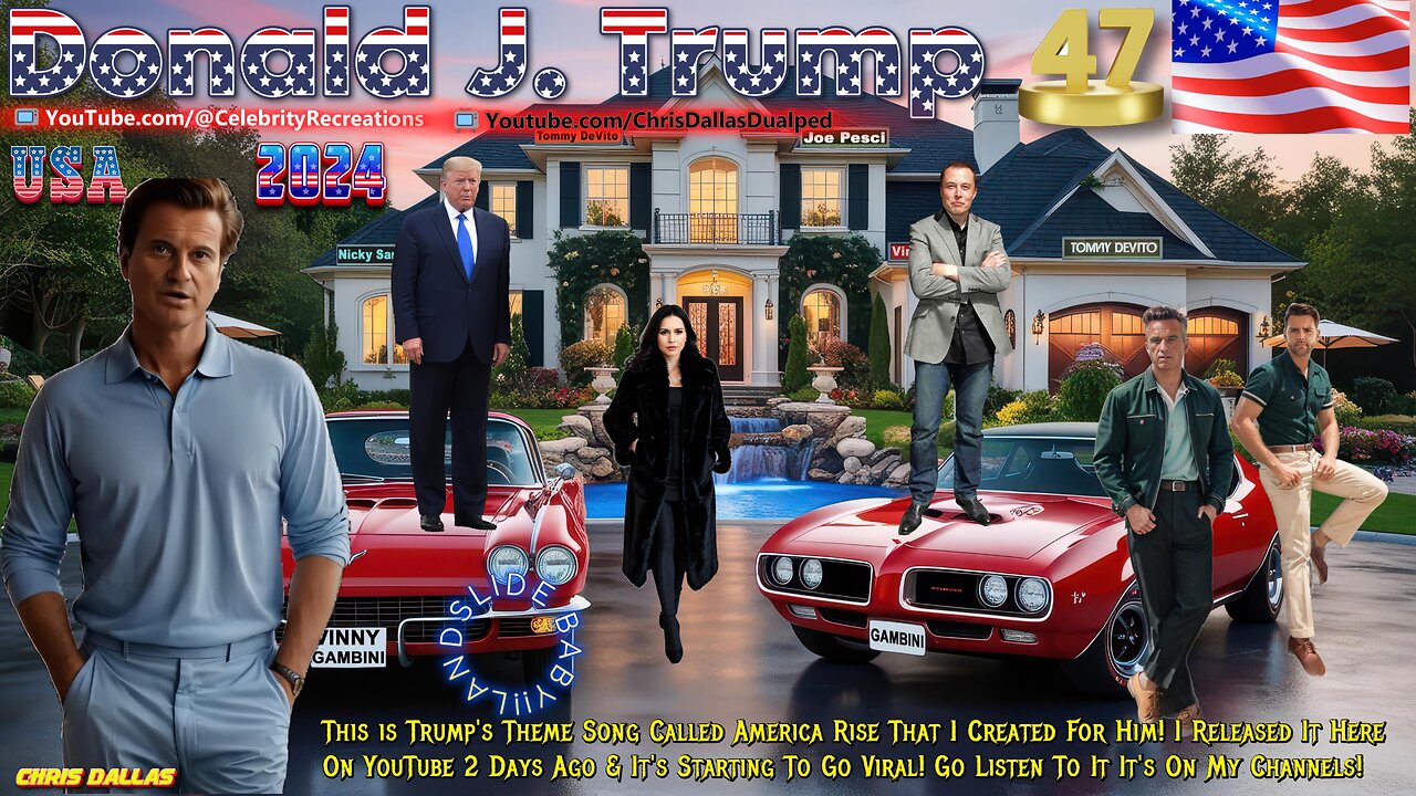 Landslide Baby!! YEEEAAHH!!! We Did It! Our 47th President! Donald J Trump! Congrats To America!!