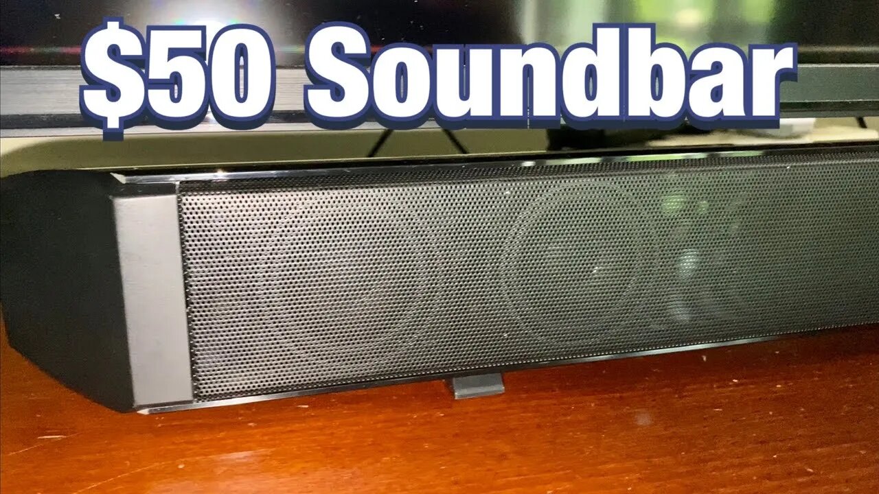 Is This Cheap $50 TV Soundbar Good?