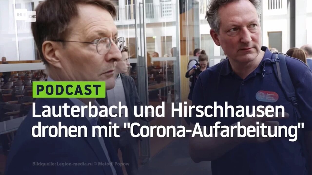 Eckart von Hirschhausen und Lauterbach drohen mit "Corona-Aufarbeitung"