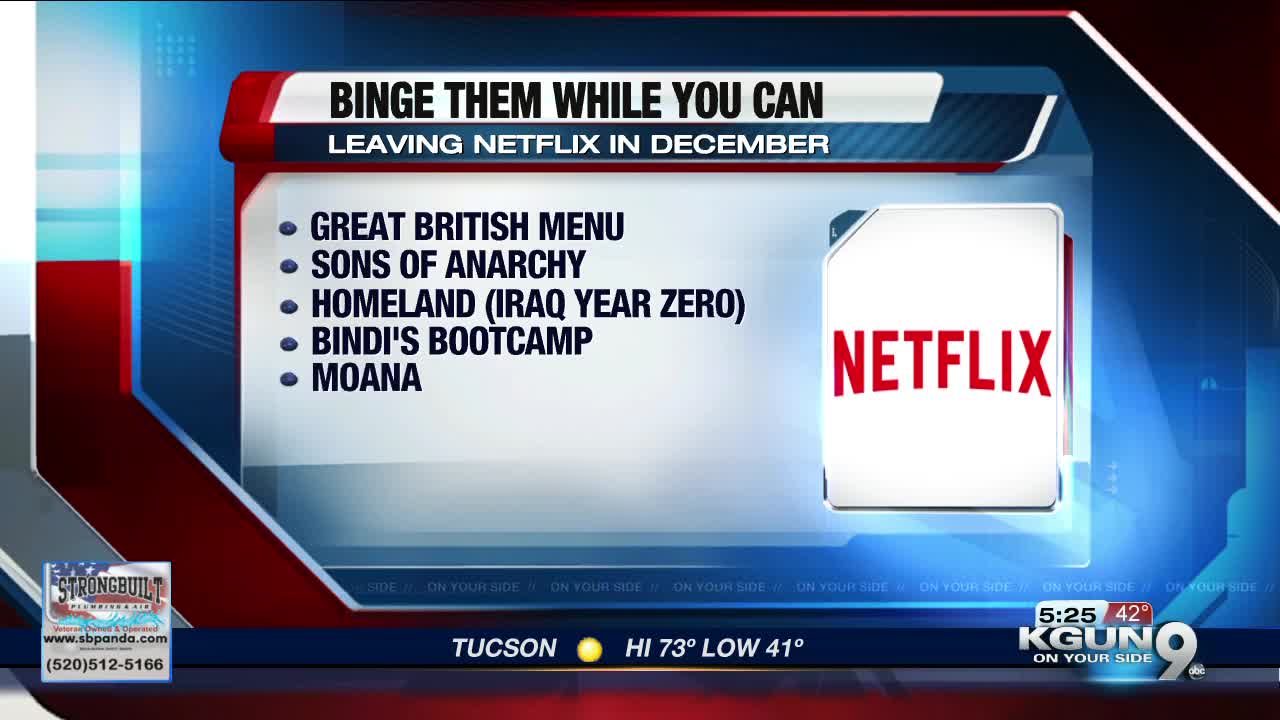 Binge 'em while you can: Shows leaving Netflix in December