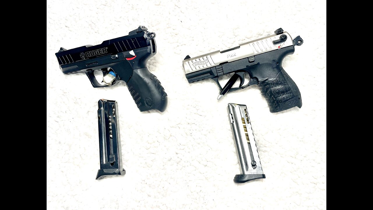 Walther P22Q versus Ruger SR22P- compare and contrast