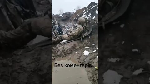 🇺🇦 The trenches of the Armed Forces of Ukraine near Bakhmut. Video from the Ukrainian side