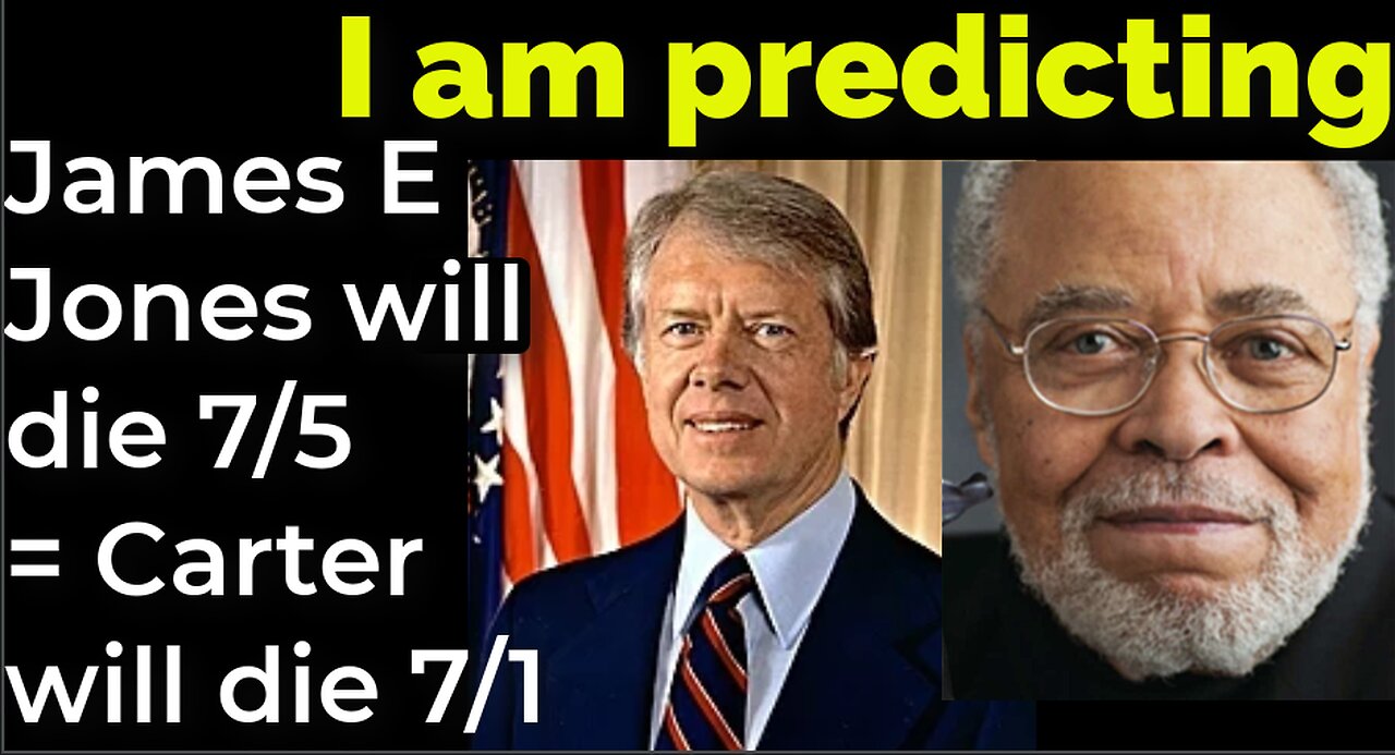 I am predicting: Biden = Emperor Palpatine = James Earl Jones will die July 5