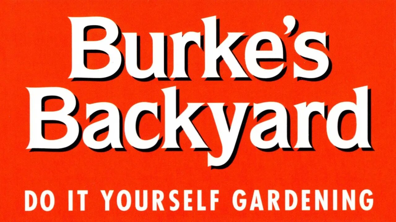 Burke's Backyard: Do It Yourself Gardening Classic Garden Makeovers (1994)