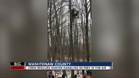 Chelsea Fire rescues hunter who fell from tree stand