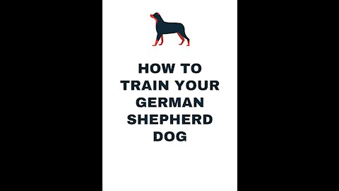 How to Train Your German Shepherd Dog