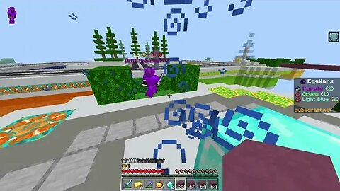 played smartly and bozo'd noobs in Cubecraft eggwars