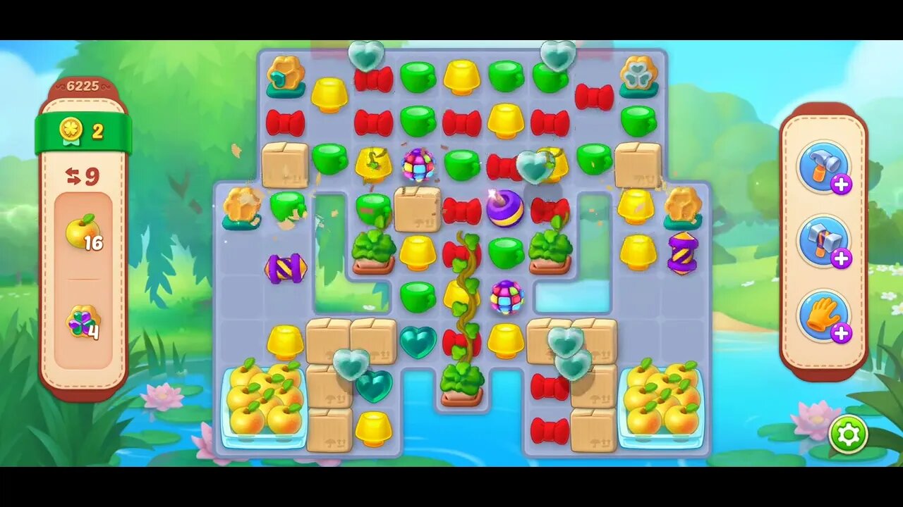 Playrix Homescapes Gameplay Walkthrough Level 6225