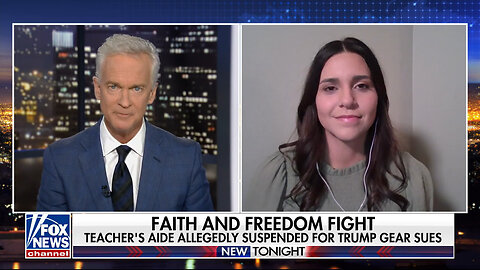 Teacher's Aide Allegedly Suspended Over Trump Gear Sues