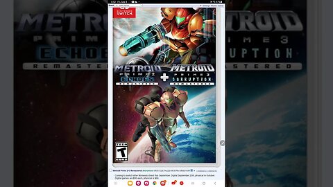 metroid prime 2 + 3 switch leaked