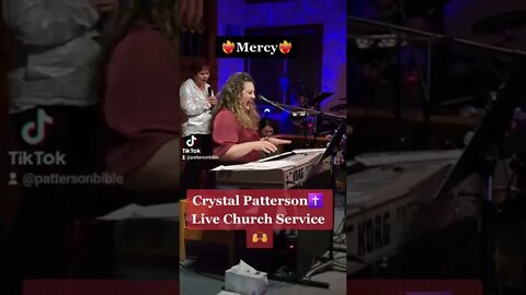 ❤️‍🔥Mercy❤️‍🔥 Crystal Patterson✝️ Live in Church Service 🙌