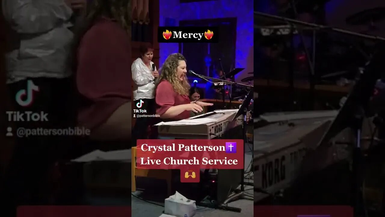 ❤️🔥Mercy❤️🔥 Crystal Patterson✝️ Live in Church Service 🙌