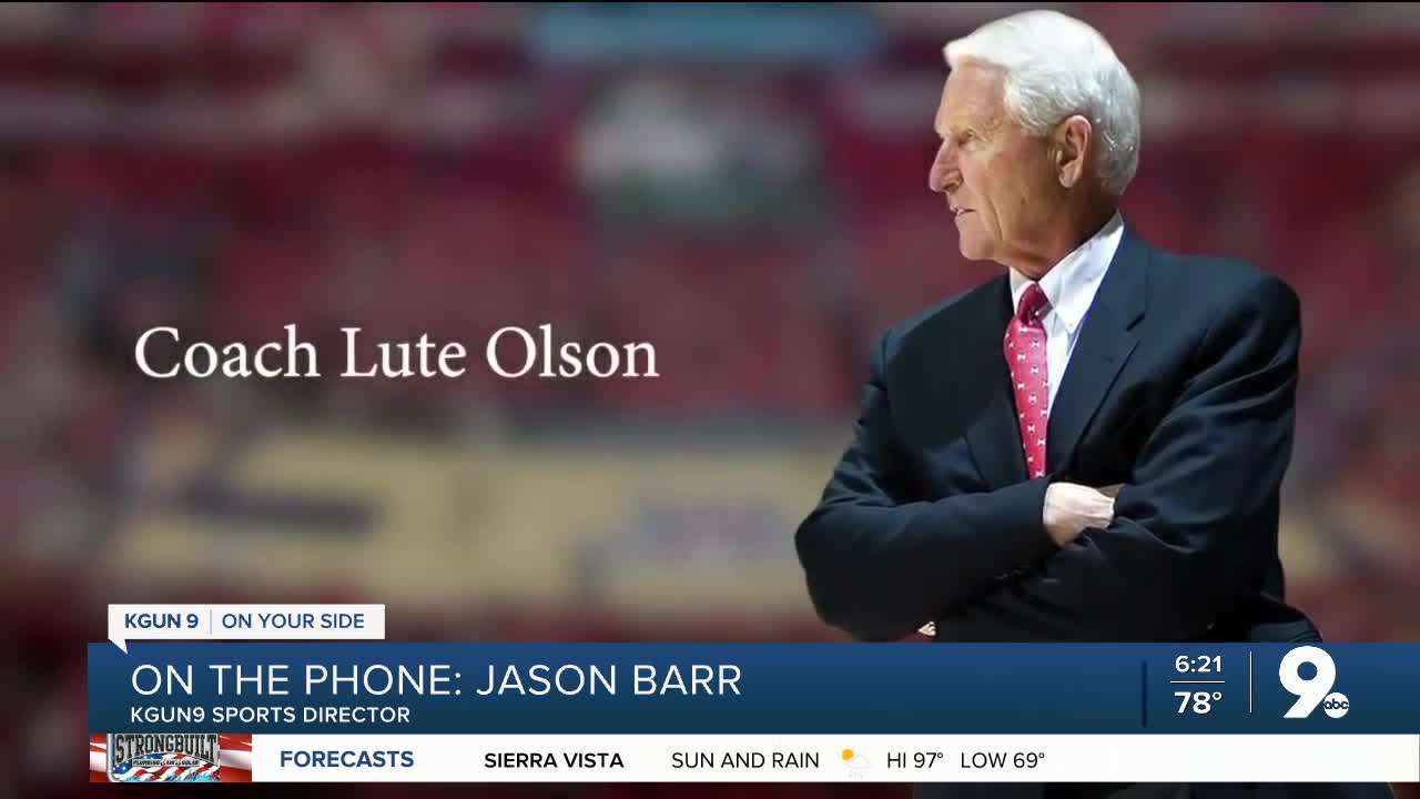 KGUN9 sports director remembers Lute Olsom